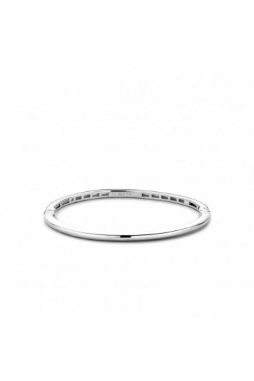Ti Sento 925 Sterling Silver Bangle Rhodium Plated, 2889SI