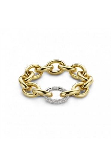 Ti Sento Milano Bracelet  925 Sterling Silver & 18ct Yellow Gold Plated