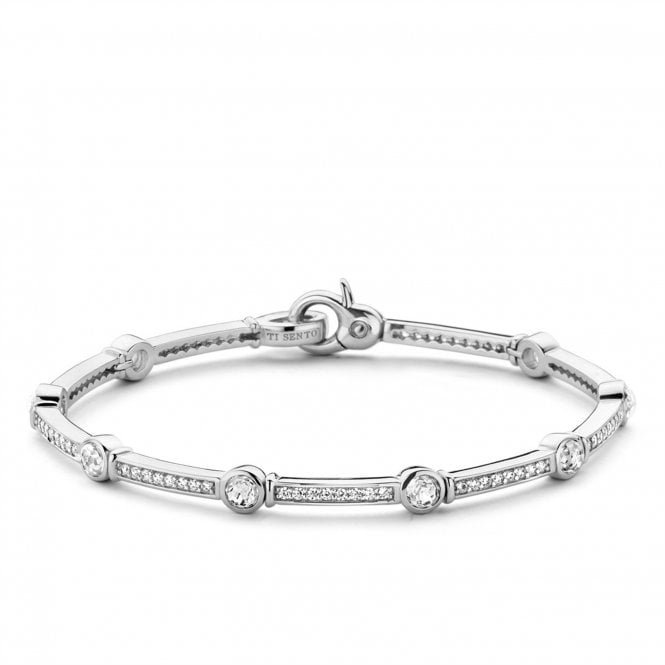 Ti Sento - Milano Ti Sento 925 Sterling Silver Bracelet 925 Sterling Silver, 2892ZI/L