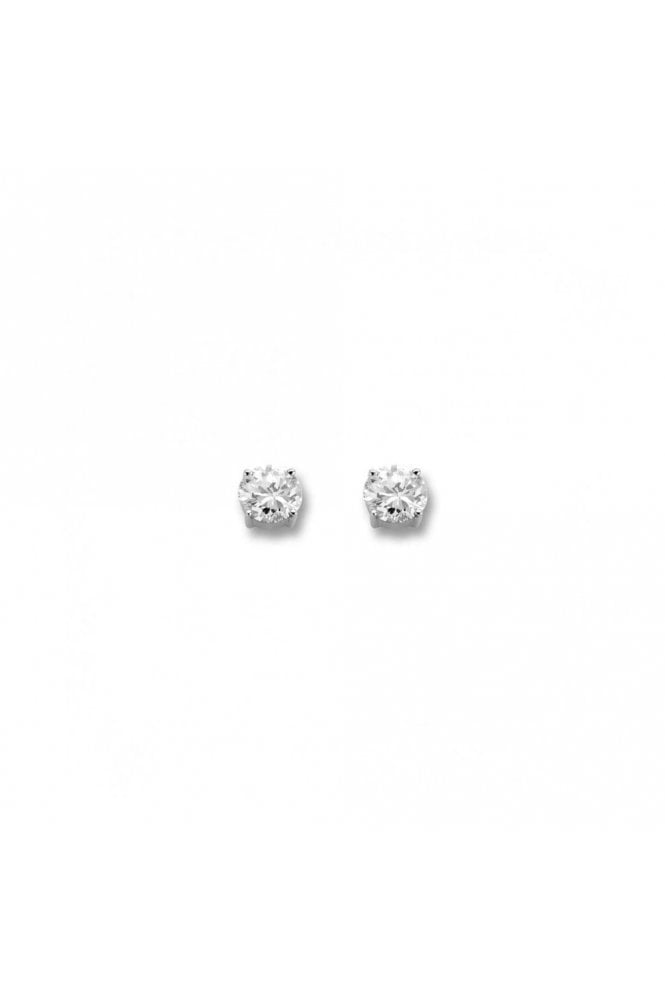 Ti Sento - Milano Ti Sento 925 Sterling Silver Stud Earrings Rhodium Plated, 7319ZI