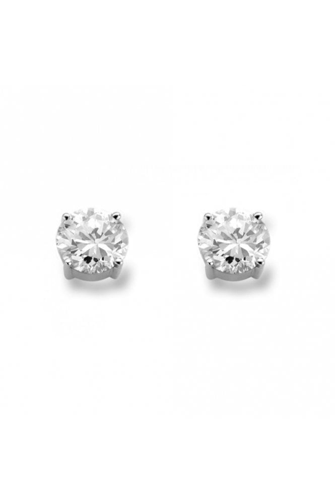 Ti Sento - Milano Ti Sento 925 Sterling Silver Stud Earrings Rhodium Plated, 7321ZI