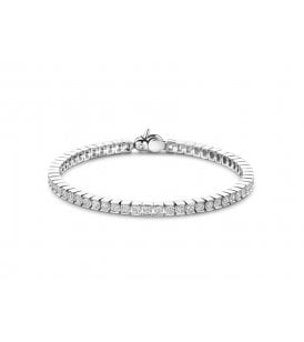 Ti Sento 925 Sterling Silver Tennis Bracelet 925 Sterling Silver, 23039ZI