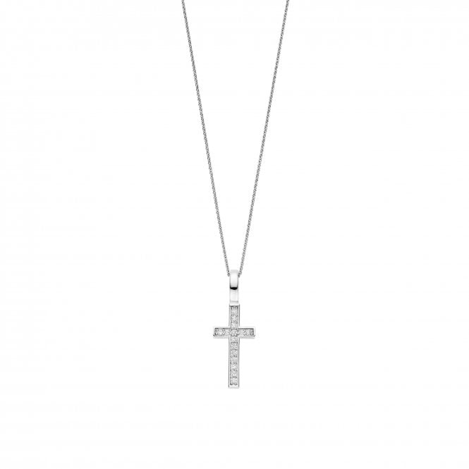 Ti Sento - Milano Ti Sento Cross Pendant 925 Sterling Silver, 6857ZI