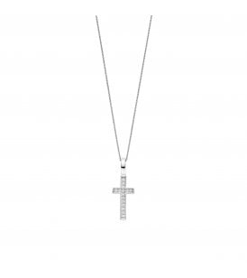 Ti Sento Cross Pendant  925 Sterling Silver, 6857ZI