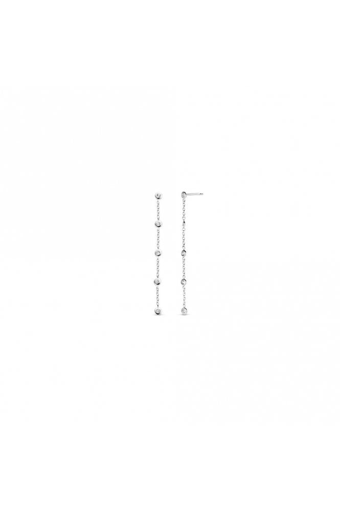 Ti Sento - Milano Ti Sento Cubic Zirconia Drop Earrings 925 Sterling Silver, 7869ZI