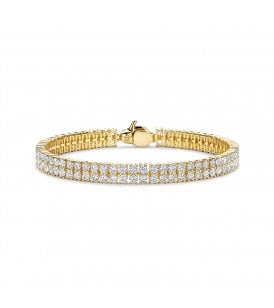 Ti Sento Double Row Tennis Bracelet  925 Sterling Silver, 23067ZY