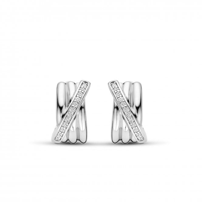 Ti Sento - Milano Ti Sento Earrings 925 Sterling Silver, 7960ZI