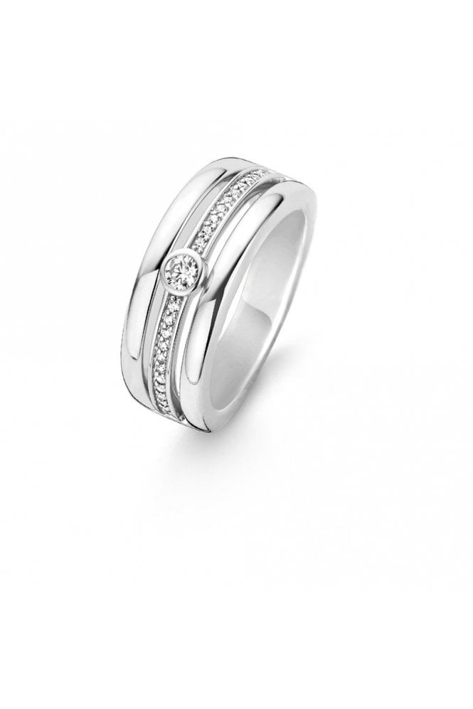 Ti Sento Ring 925 Sterling Silver, 12094ZI/56