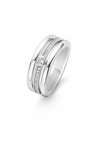 Ti Sento Ring  925 Sterling Silver, 12094ZI/56