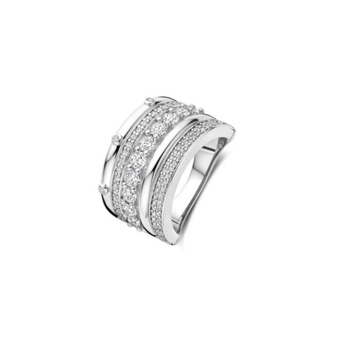 Ti Sento - Milano Ti Sento Ring 925 Sterling Silver, 12396ZI/58