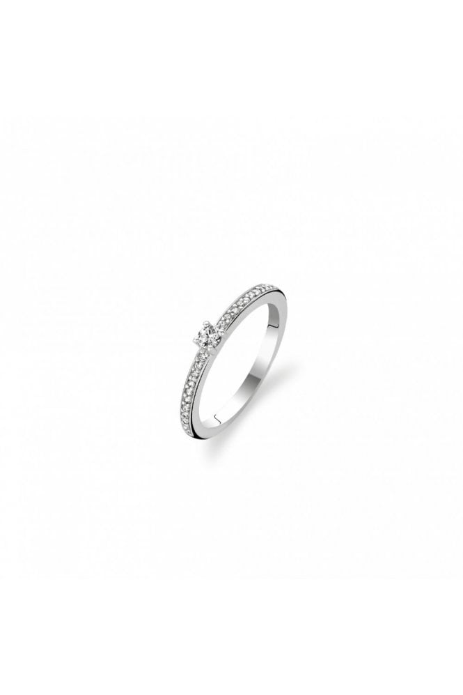 Ti Sento - Milano Ti Sento Ring, 925 Sterling Silver UK Ring Size: Q 1869ZI/58