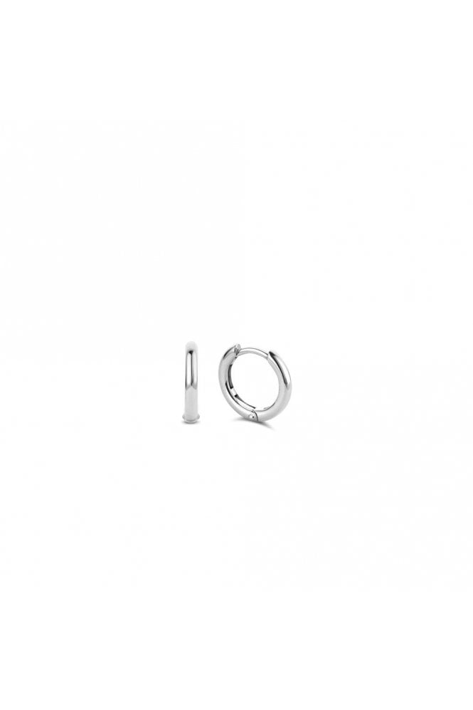 Ti Sento - Milano Ti Sento Skinny Hoop Earrings 925 Sterling Silver, 7812SI