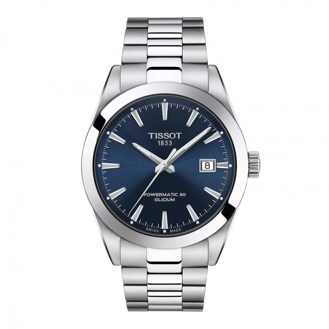 Tissot Gentleman Powermatic 80 Silicium Stainless Steel Case, T1274071104100