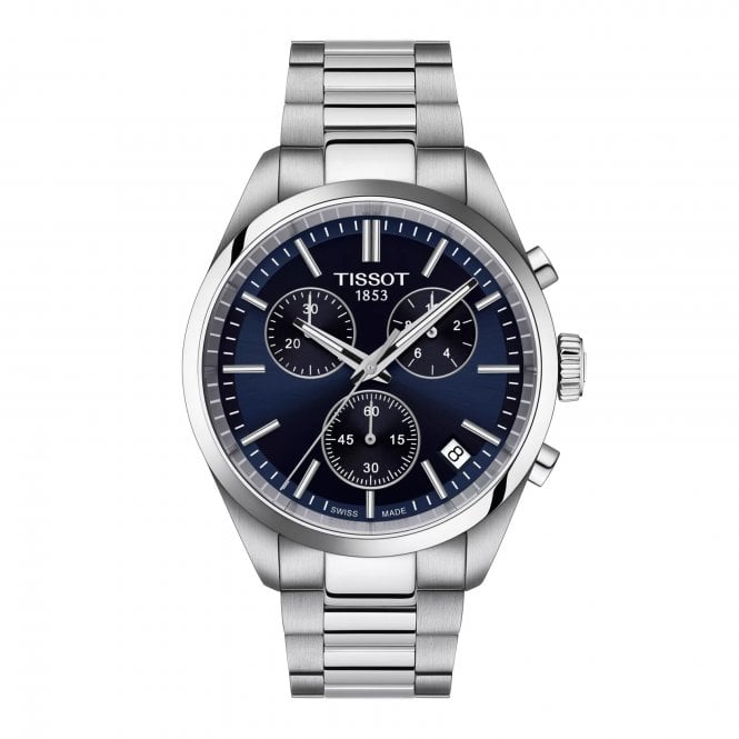 Tissot PR100 Chronograph Stainless Steel Case, T1504171104100