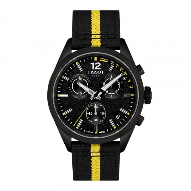 Tissot PR100 Tour De France 2026 Stainless Steel Case with PVD Coating, T1504173705700