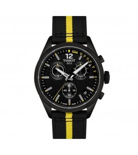 Tissot PR100 Tour De France 2026 Stainless Steel Case with PVD Coating, T1504173705700