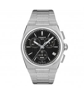Tissot PRX Chronograph Quartz Stainless Steel Case, T1374171105100