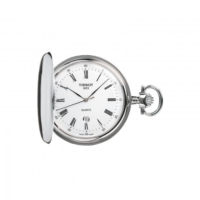 Tissot Savonnette Pocket Watch Stainless Steel Case, T83655313