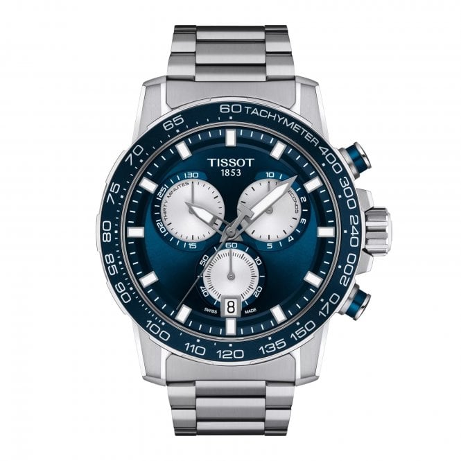 Tissot Supersport Chrono Stainless Steel Case, T1256171104100