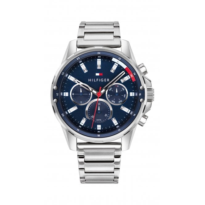 Tommy Hilfiger Mason Watch Stainless Steel Case, 1791788