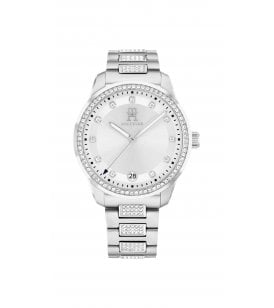 Tommy Hilfiger TH85 Crystals Watch Stainless Steel Case, 1782757